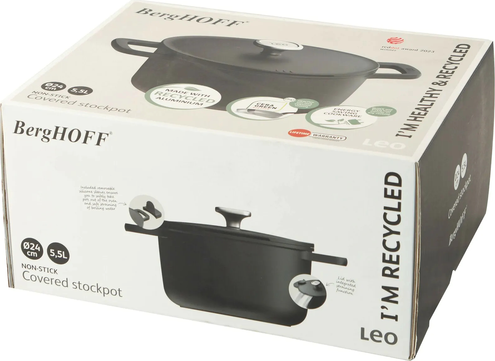 BERGHOFF kookpot met deksel - 3950577